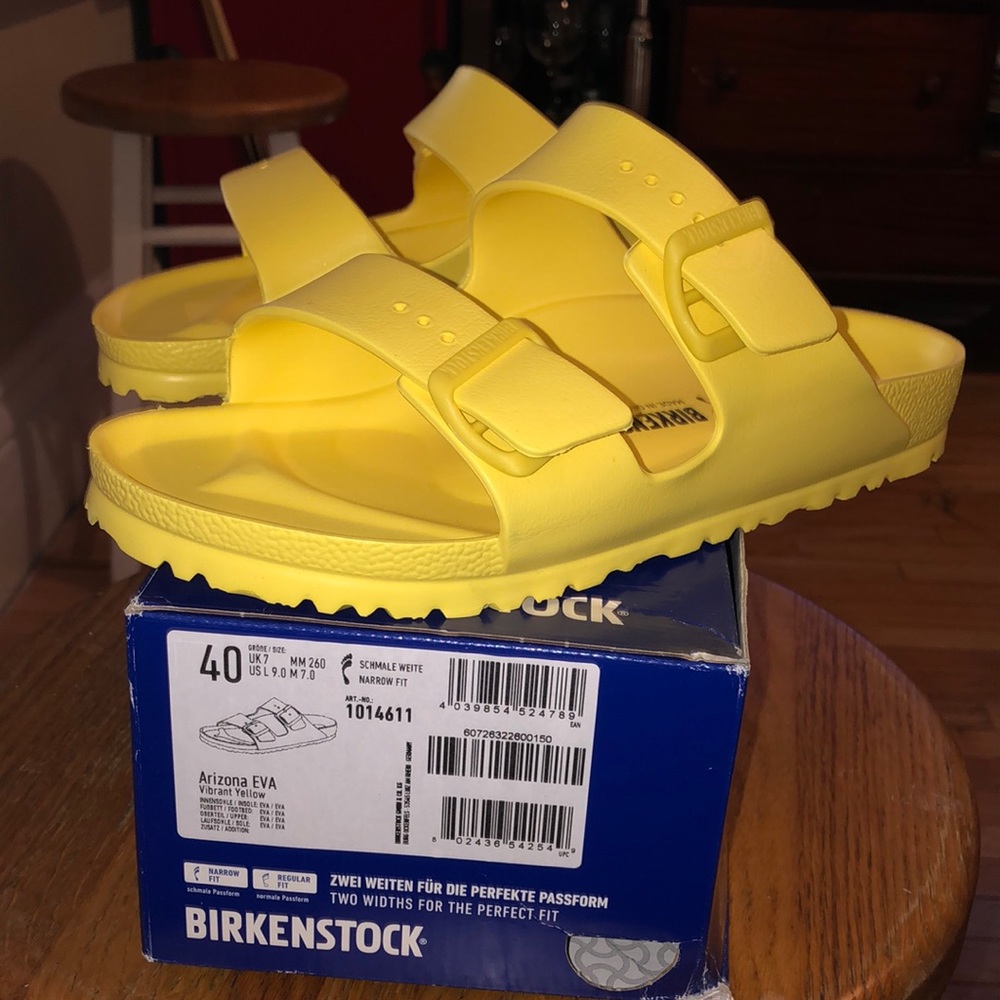 Birkenstock Yellow